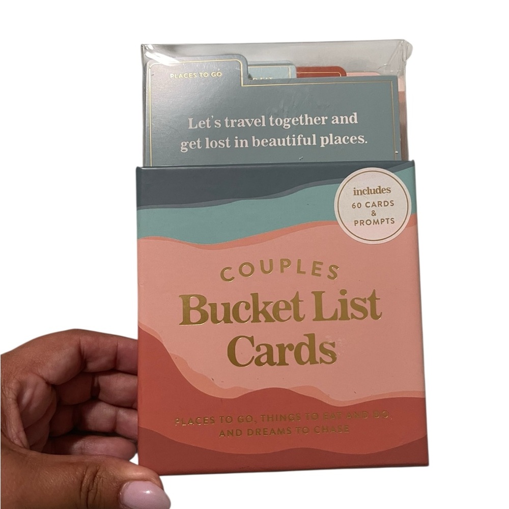 Couples Bucket List Cards